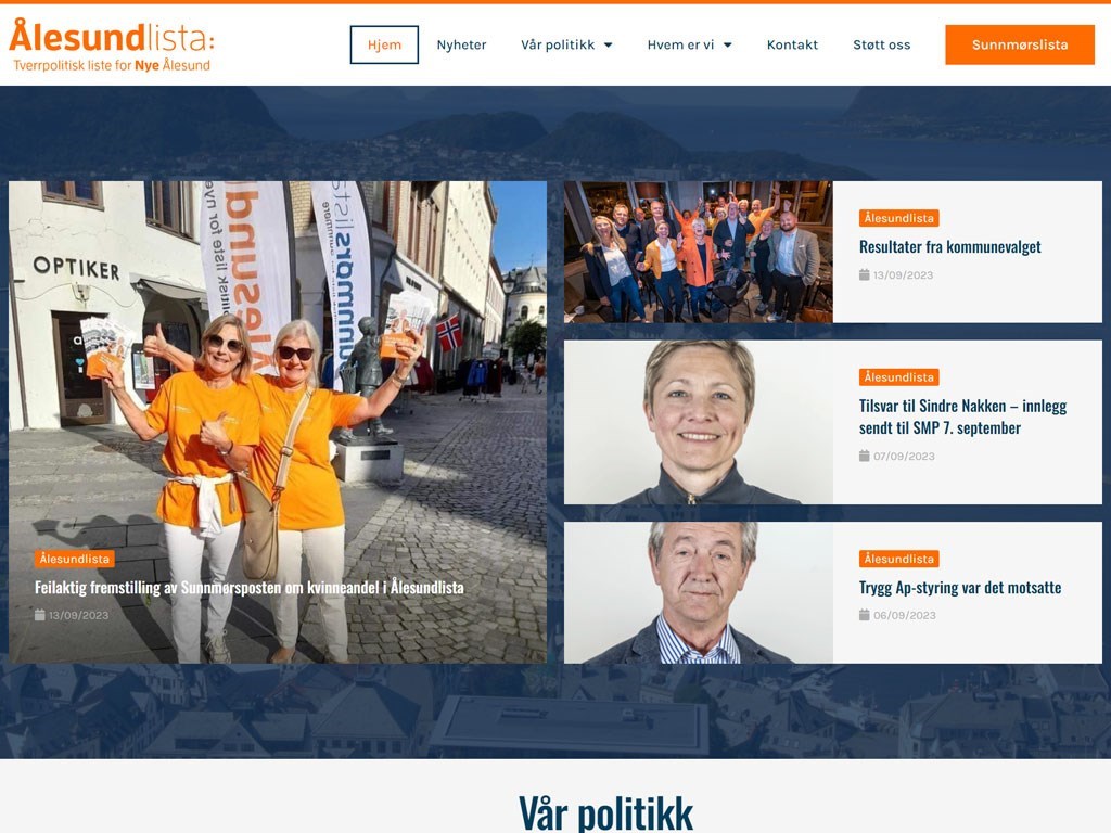 Ålesundlista og Sunnmørslista